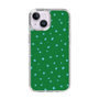 スリムプロテクションケース［ Drawing Dot - Green ］