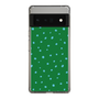 スリムプロテクションケース［ Drawing Dot - Green ］