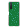 スリムプロテクションケース［ Drawing Dot - Green ］