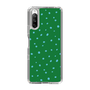 スリムプロテクションケース［ Drawing Dot - Green ］