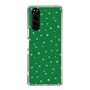 スリムプロテクションケース［ Drawing Dot - Green ］