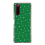 スリムプロテクションケース［ Drawing Dot - Green ］