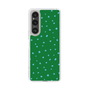 スリムプロテクションケース［ Drawing Dot - Green ］