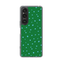 スリムプロテクションケース［ Drawing Dot - Green ］