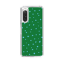 スリムプロテクションケース［ Drawing Dot - Green ］