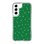 スリムプロテクションケース［ Drawing Dot - Green ］