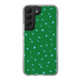 スリムプロテクションケース［ Drawing Dot - Green ］