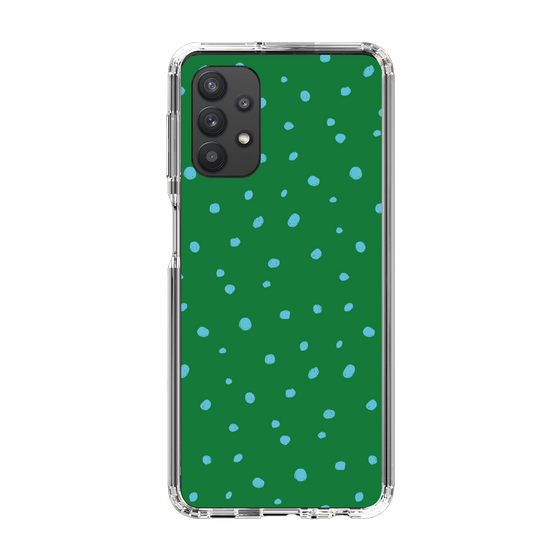 スリムプロテクションケース［ Drawing Dot - Green ］