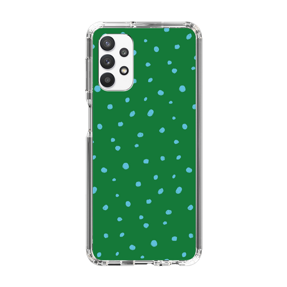 スリムプロテクションケース［ Drawing Dot - Green ］