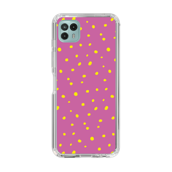 スリムプロテクションケース［ Drawing Dot - Pink ］