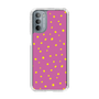 スリムプロテクションケース［ Drawing Dot - Pink ］