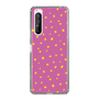 スリムプロテクションケース［ Drawing Dot - Pink ］