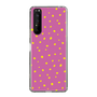 スリムプロテクションケース［ Drawing Dot - Pink ］