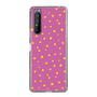 スリムプロテクションケース［ Drawing Dot - Pink ］