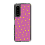 スリムプロテクションケース［ Drawing Dot - Pink ］