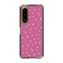 スリムプロテクションケース［ Drawing Dot - Pink ］