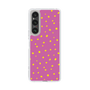 スリムプロテクションケース［ Drawing Dot - Pink ］