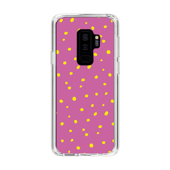 スリムプロテクションケース［ Drawing Dot - Pink ］
