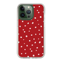 スリムプロテクションケース［ Drawing Dot - Red ］