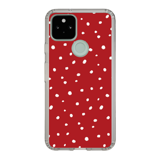 スリムプロテクションケース［ Drawing Dot - Red ］