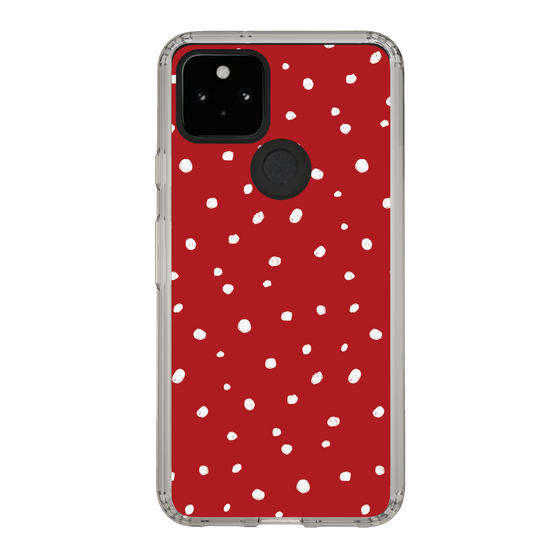 スリムプロテクションケース［ Drawing Dot - Red ］