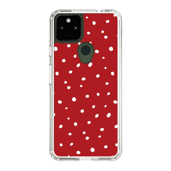 スリムプロテクションケース［ Drawing Dot - Red ］