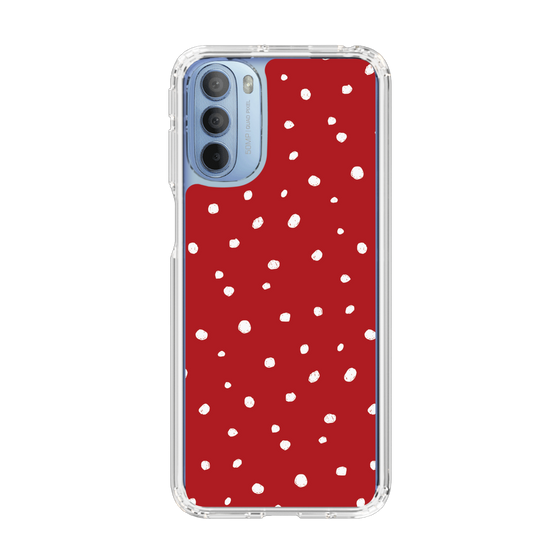 スリムプロテクションケース［ Drawing Dot - Red ］