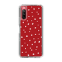 スリムプロテクションケース［ Drawing Dot - Red ］