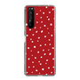 スリムプロテクションケース［ Drawing Dot - Red ］