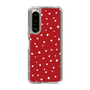 スリムプロテクションケース［ Drawing Dot - Red ］