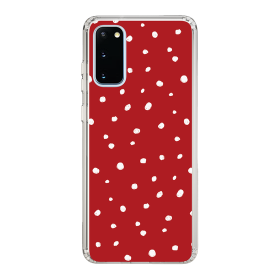スリムプロテクションケース［ Drawing Dot - Red ］
