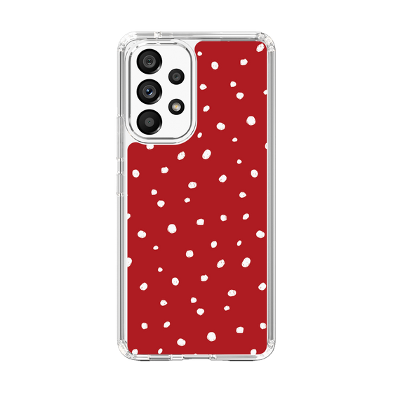 スリムプロテクションケース［ Drawing Dot - Red ］