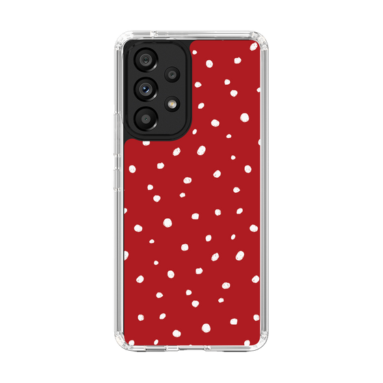 スリムプロテクションケース［ Drawing Dot - Red ］