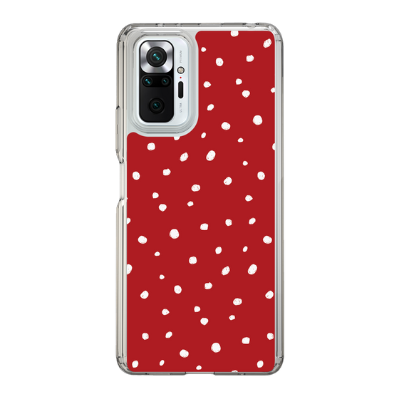 スリムプロテクションケース［ Drawing Dot - Red ］