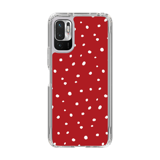 スリムプロテクションケース［ Drawing Dot - Red ］