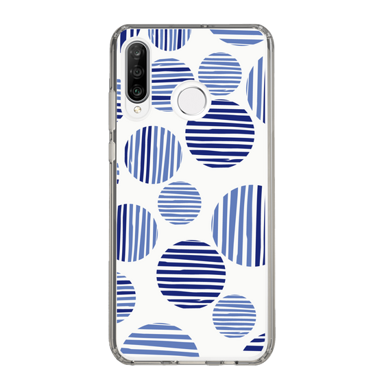 スリムプロテクションケース［ Nordic Dot - Blue ］