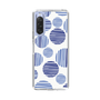 スリムプロテクションケース［ Nordic Dot - Blue ］