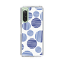 スリムプロテクションケース［ Nordic Dot - Blue ］