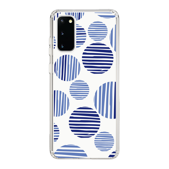 スリムプロテクションケース［ Nordic Dot - Blue ］
