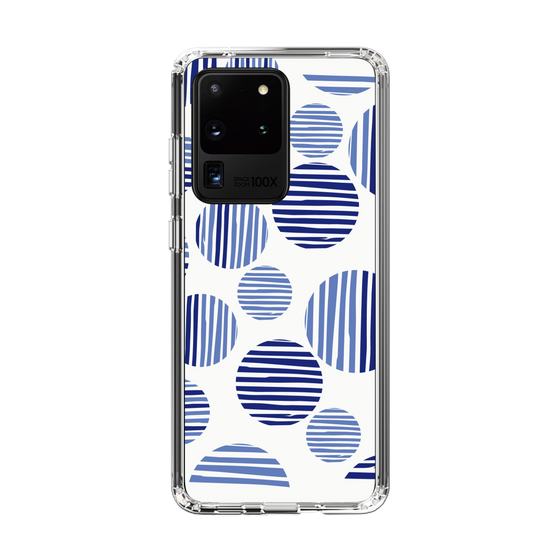 スリムプロテクションケース［ Nordic Dot - Blue ］