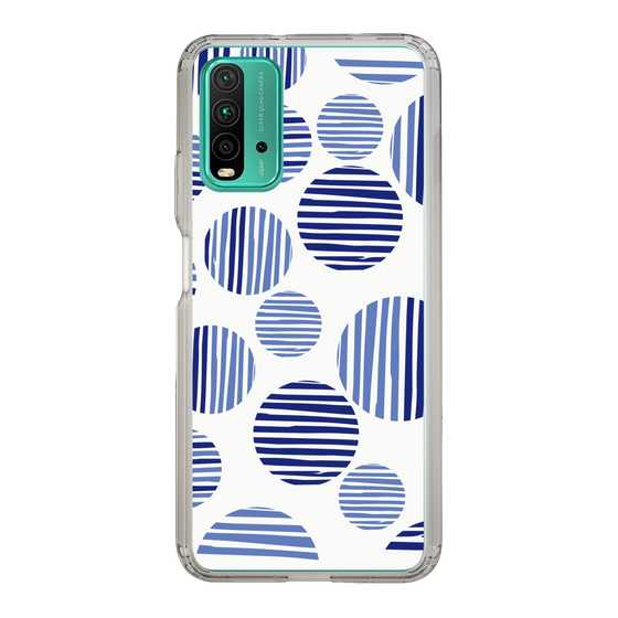 スリムプロテクションケース［ Nordic Dot - Blue ］