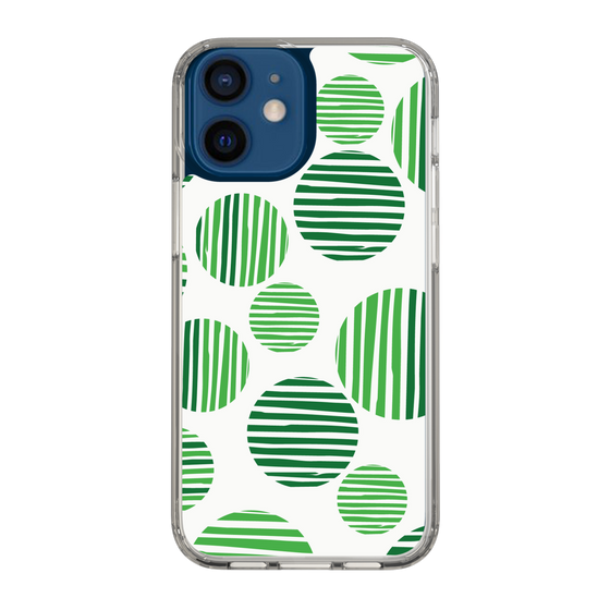 スリムプロテクションケース［ Nordic Dot - Green ］