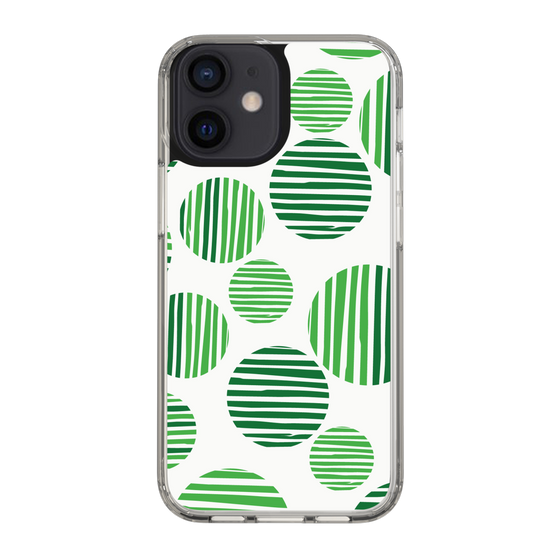 スリムプロテクションケース［ Nordic Dot - Green ］