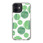 スリムプロテクションケース［ Nordic Dot - Green ］