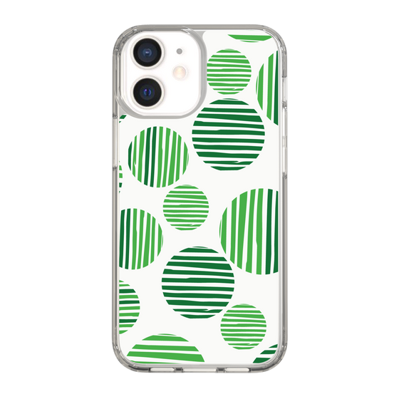 スリムプロテクションケース［ Nordic Dot - Green ］