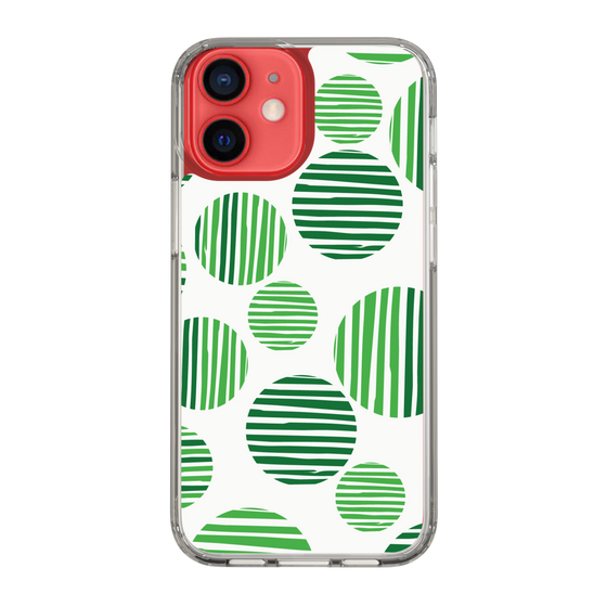 スリムプロテクションケース［ Nordic Dot - Green ］