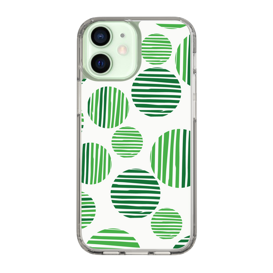 スリムプロテクションケース［ Nordic Dot - Green ］