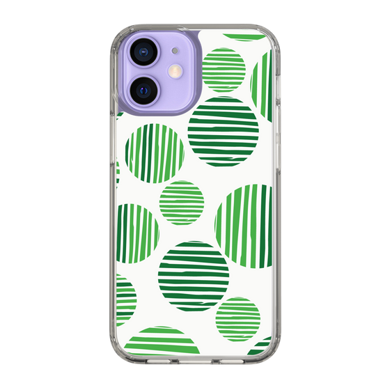 スリムプロテクションケース［ Nordic Dot - Green ］