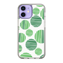 スリムプロテクションケース［ Nordic Dot - Green ］