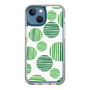 スリムプロテクションケース［ Nordic Dot - Green ］